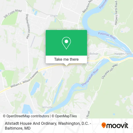 Allstadt House And Ordinary map
