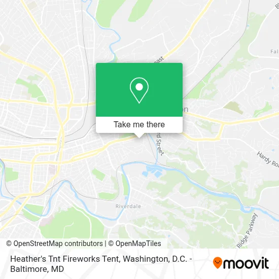 Heather's Tnt Fireworks Tent map