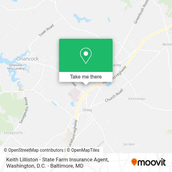 Keith Lilliston - State Farm Insurance Agent map