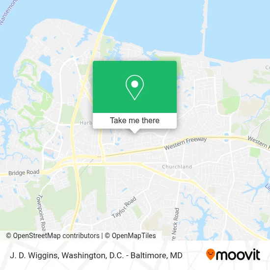 J. D. Wiggins map