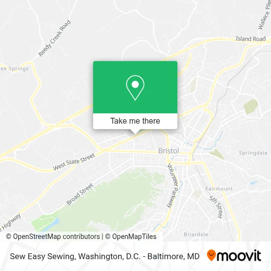 Sew Easy Sewing map
