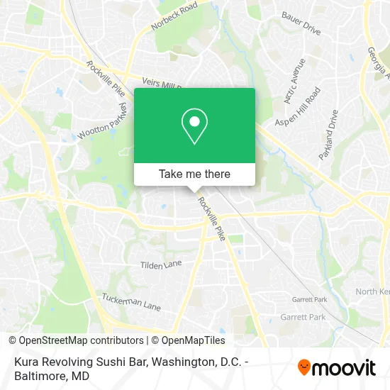 Kura Revolving Sushi Bar map