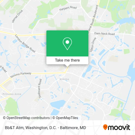 Bb&T Atm map