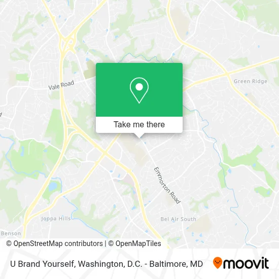 U Brand Yourself map