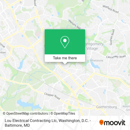 Lou Electrical Contracting Llc map