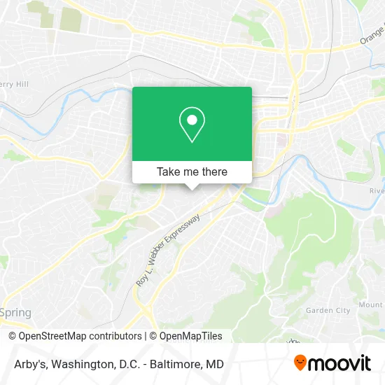 Arby's map