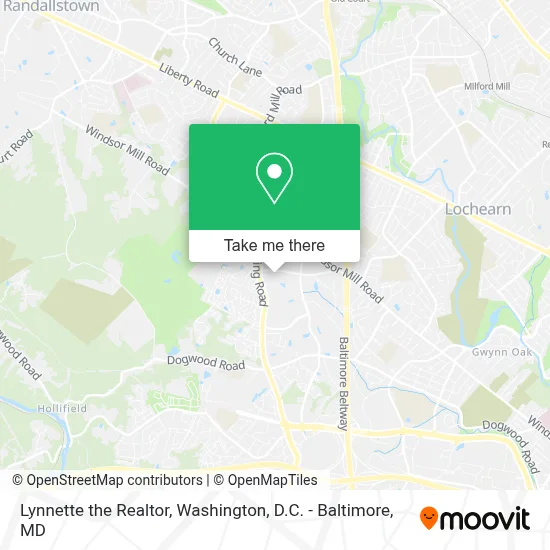 Lynnette the Realtor map