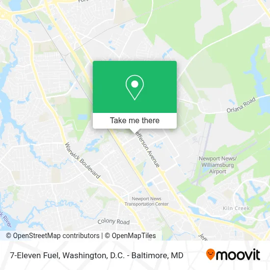 7-Eleven Fuel map