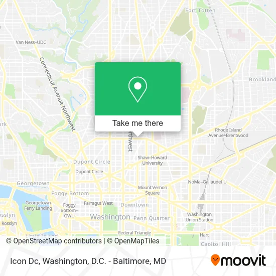 Icon Dc map