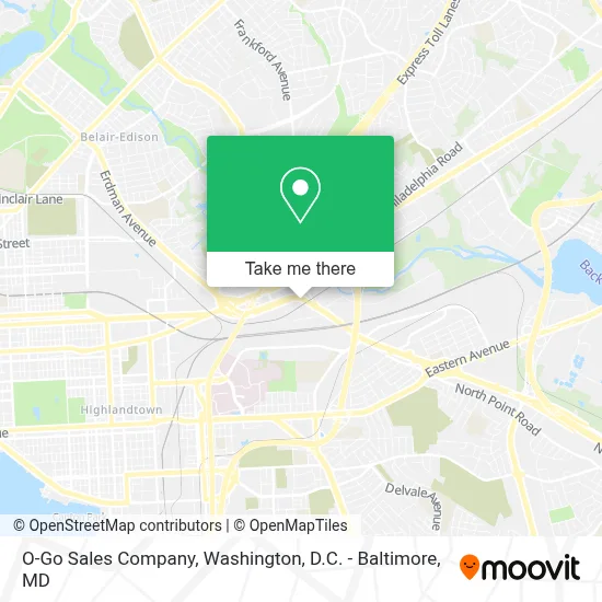 O-Go Sales Company map