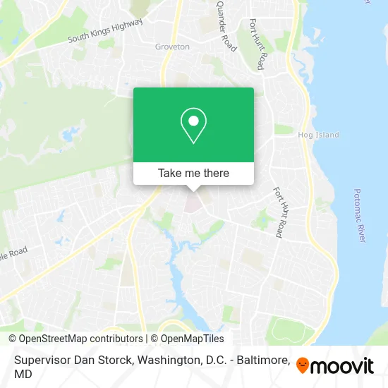 Supervisor Dan Storck map