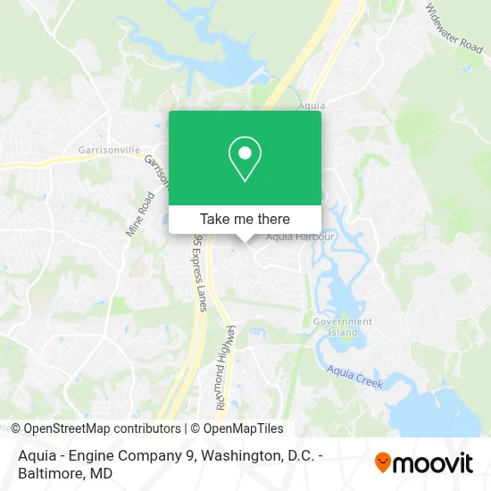 Aquia - Engine Company 9 map