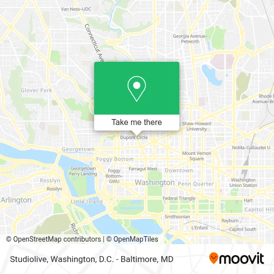 Studiolive map