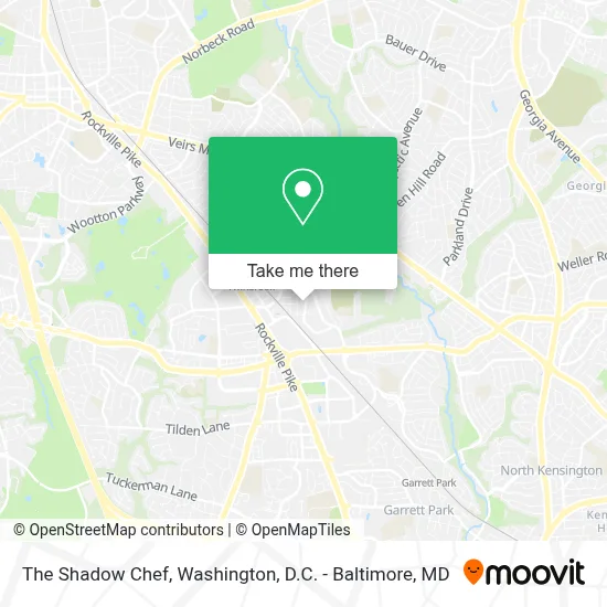 The Shadow Chef map