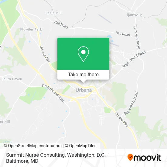 Summit Nurse Consulting map