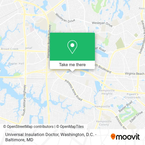 Universal Insulation Doctor map