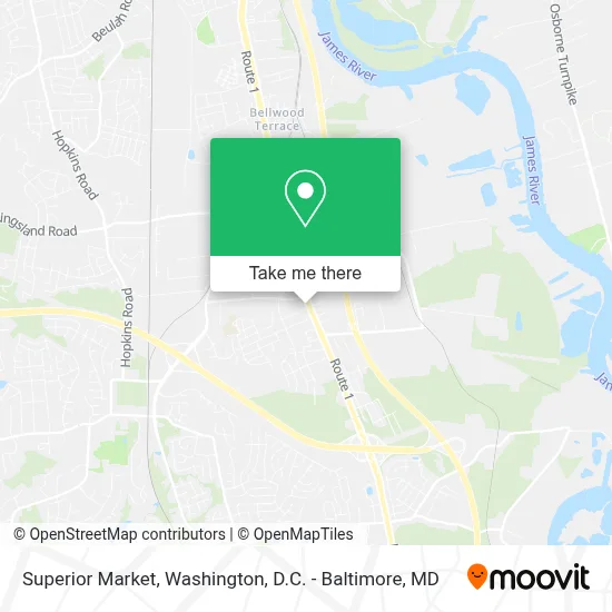 Superior Market map