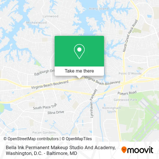 Bella Ink Permanent Makeup Studio And Academy map