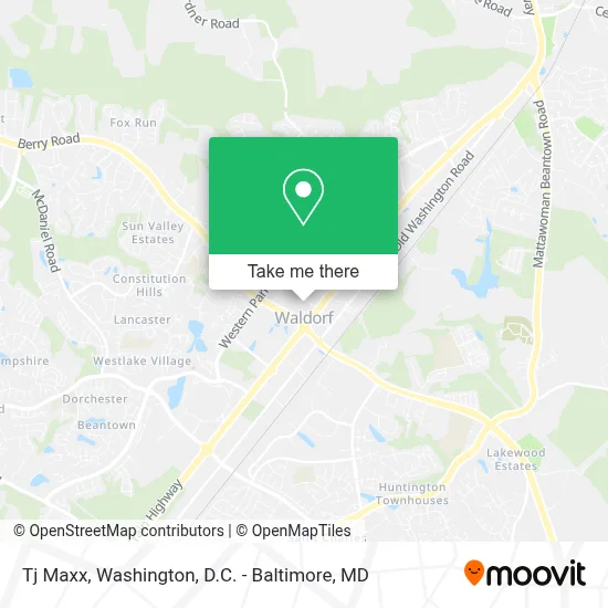 Tj Maxx map