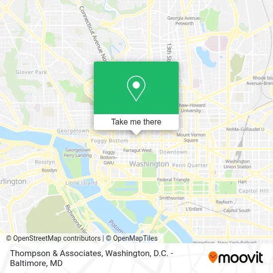 Thompson & Associates map