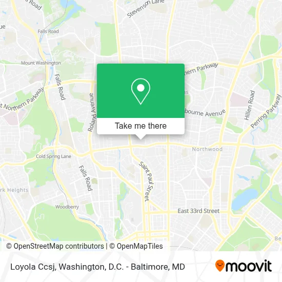 Loyola Ccsj map