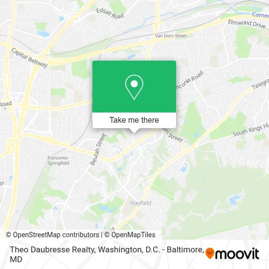 Theo Daubresse Realty map