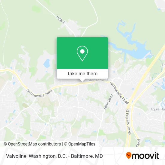 Valvoline map