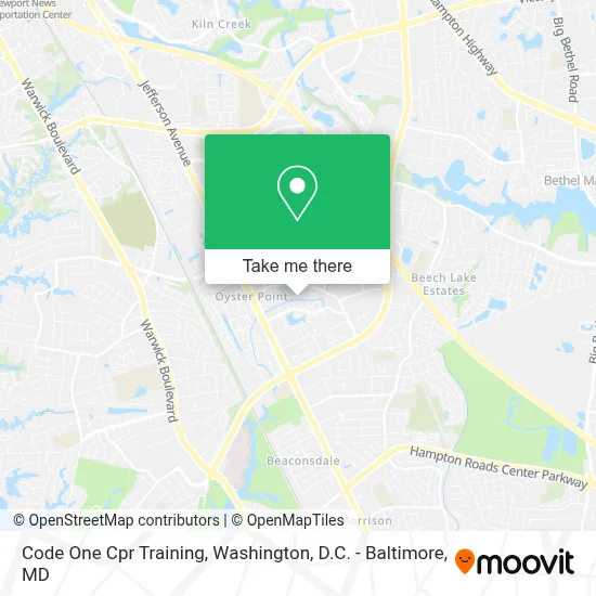 Code One Cpr Training map