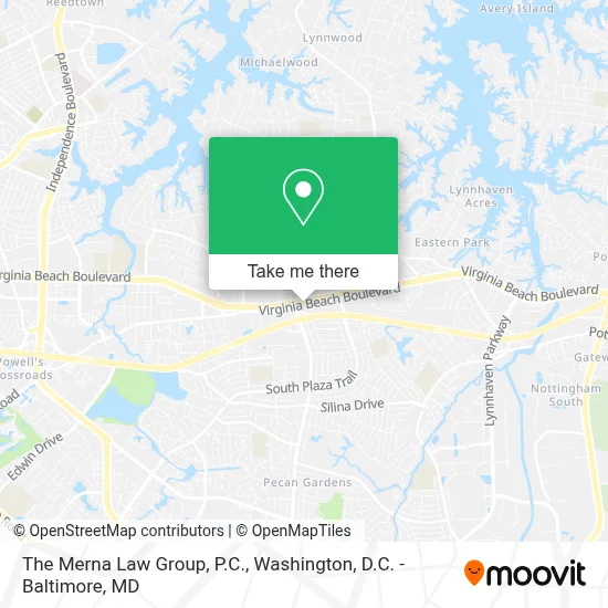 The Merna Law Group, P.C. map