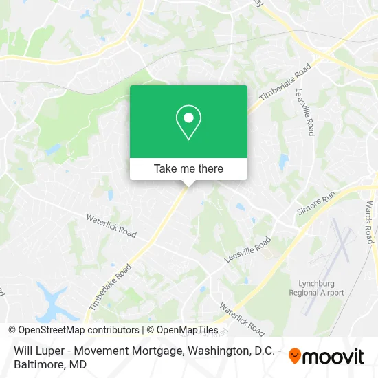 Will Luper - Movement Mortgage map