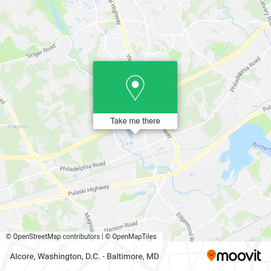 Alcore map