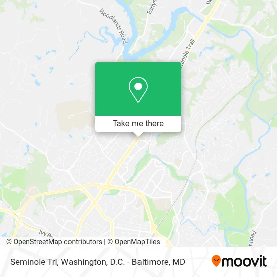 Seminole Trl map
