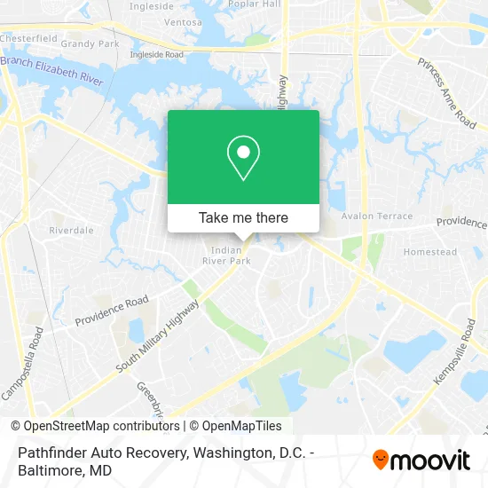 Pathfinder Auto Recovery map