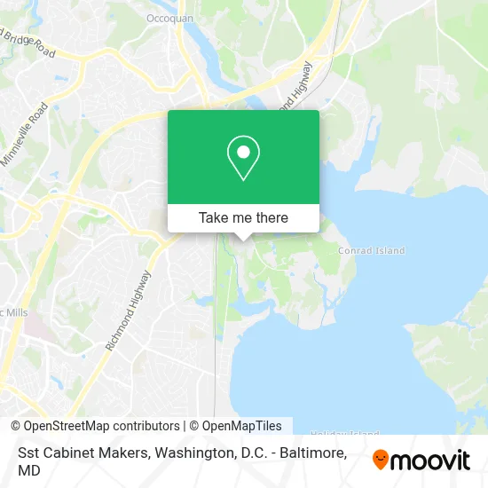 Sst Cabinet Makers map