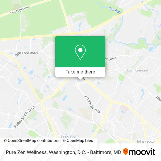 Pure Zen Wellness map