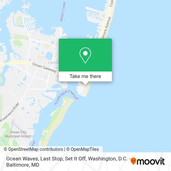Ocean Waves, Last Stop, Set It Off map