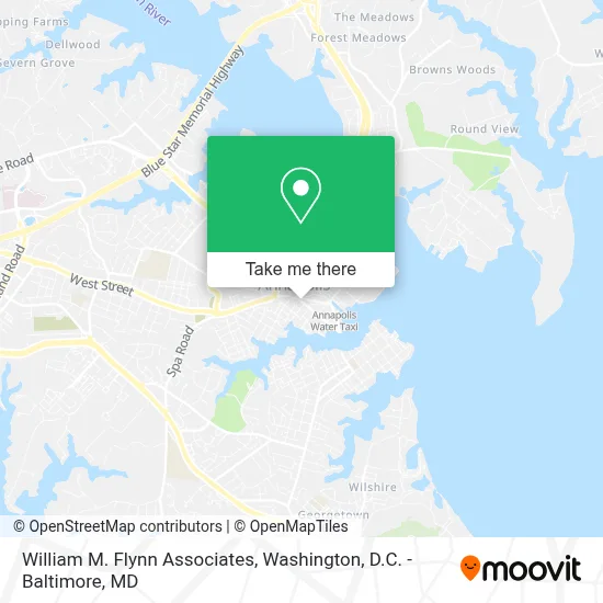 William M. Flynn Associates map