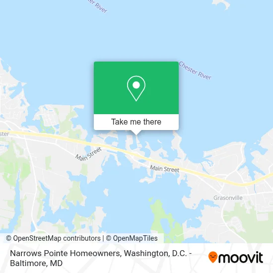 Narrows Pointe Homeowners map
