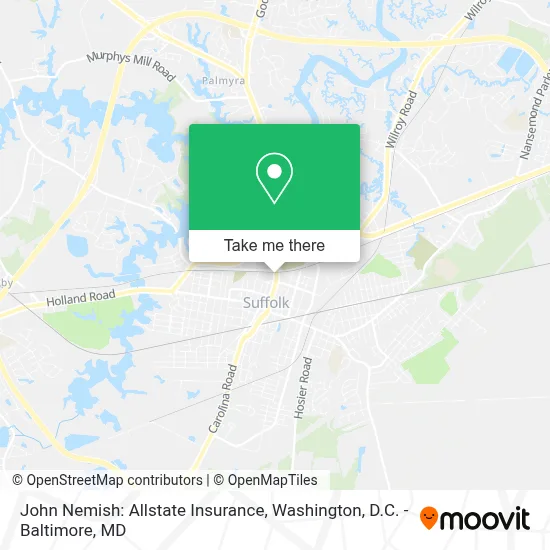 John Nemish: Allstate Insurance map