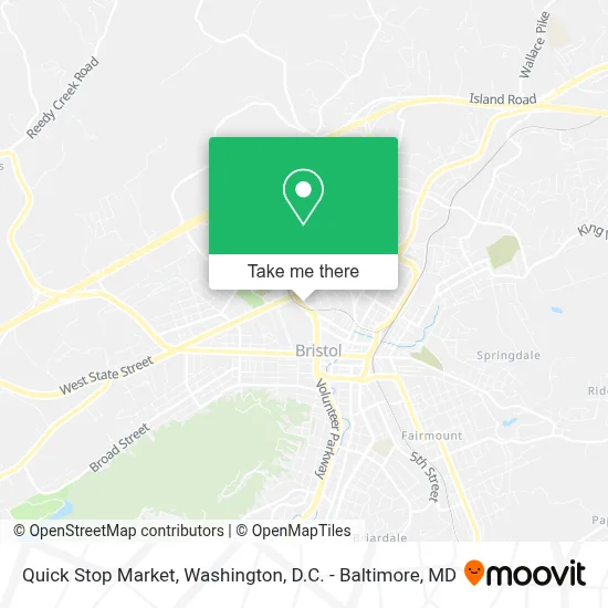 Quick Stop Market map