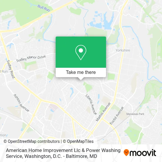 American Home Improvement Llc & Power Washing Service map