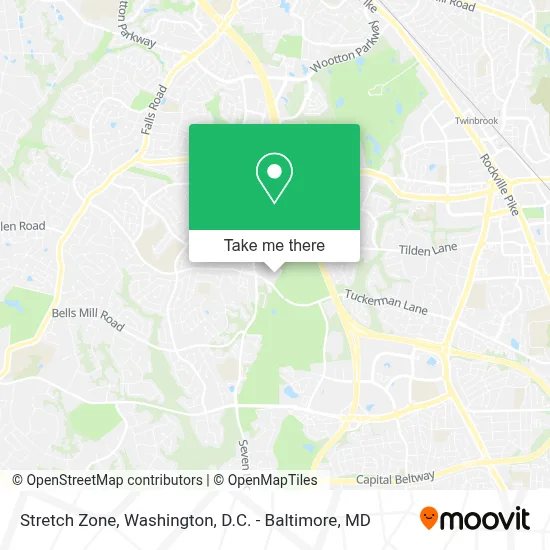 Stretch Zone map