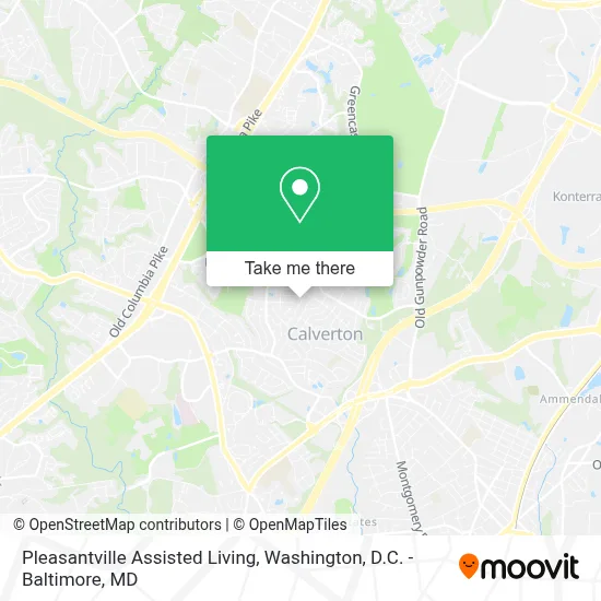 Pleasantville Assisted Living map