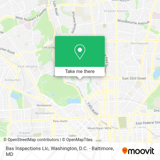 Bas Inspections Llc map