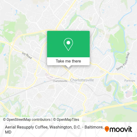 Aerial Resupply Coffee map