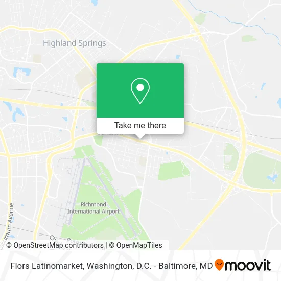 Flors Latinomarket map