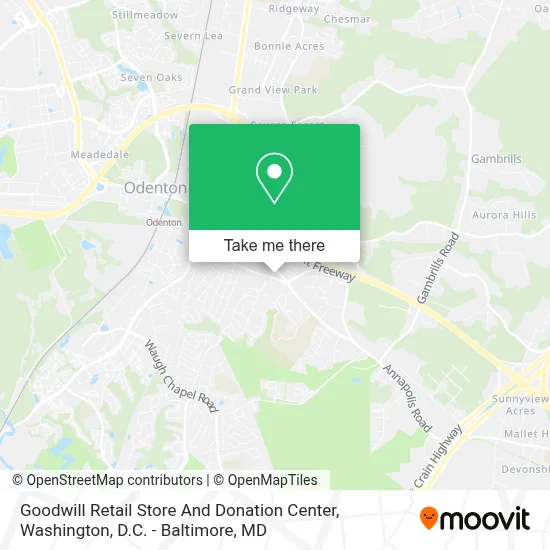 Goodwill Retail Store And Donation Center map