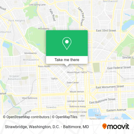 Strawbridge map