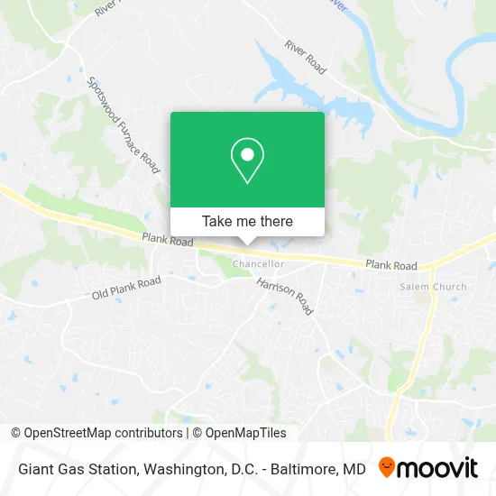Giant Gas Station map