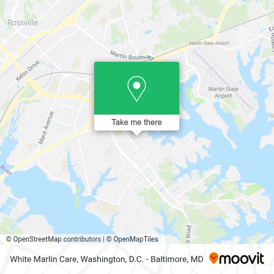White Marlin Care map